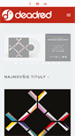 Mobile Screenshot of deadred.sk